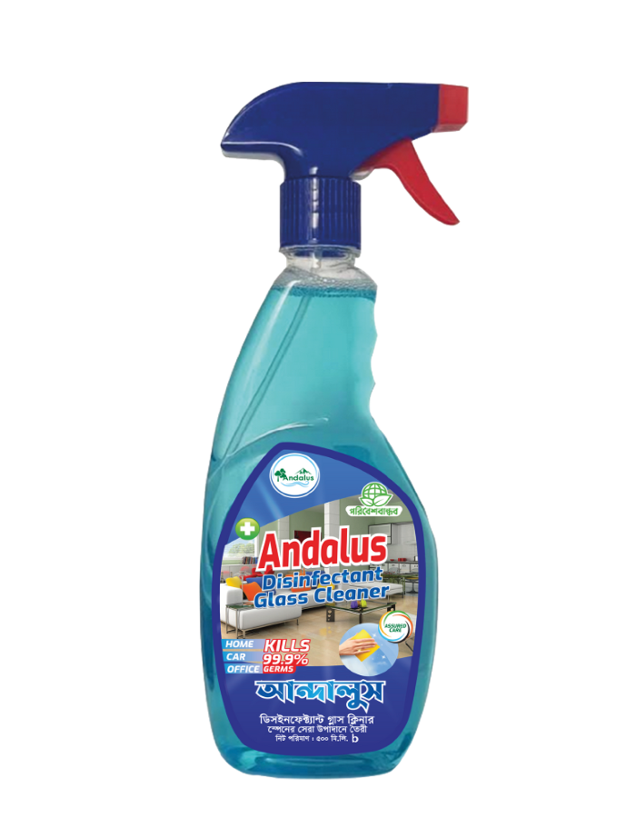 Andalus Disinfectant  Glass Cleaner 